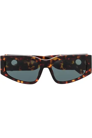 Linda Farrow Senna tortoiseshell-effect sunglasses