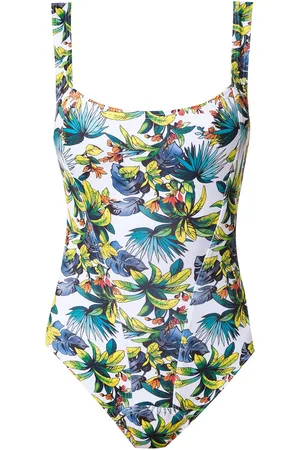 AMIR SLAMA Printed swimsuit