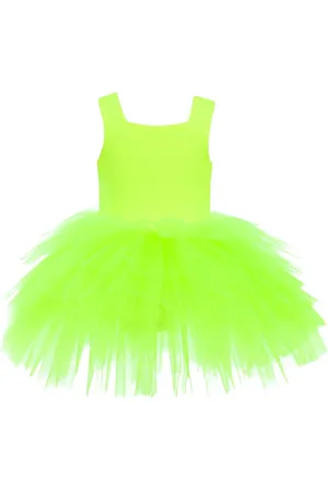 Mimi Tutu Square-neck tutu dress