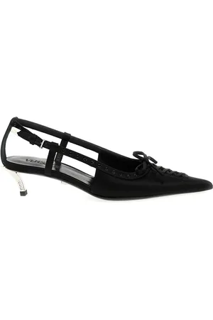 VERSACE 40mm slingback pumps