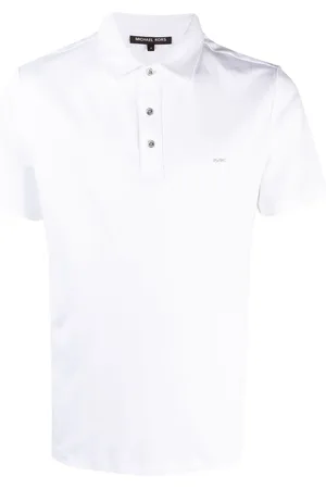 Michael Kors Embroidered-logo polo shirts