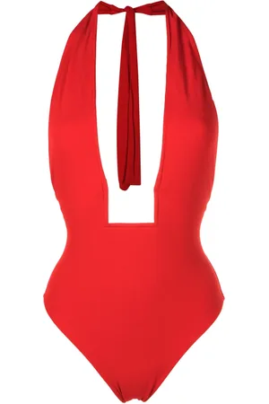 Lenny Niemeyer Plunging-neck backless one-piece