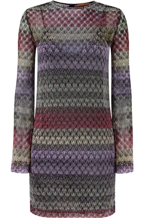 Missoni Zigzag-knit dress