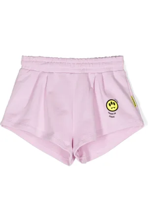 BARROW Logo-appliqu?? cotton shorts