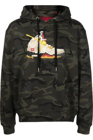MOSTLY HEARD RARELY SEEN Sail-print cotton hoodie