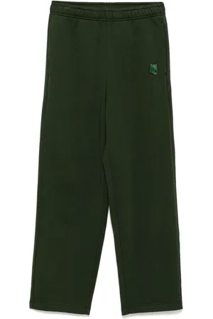 Maison Kitsuné Bold fox head patch pants