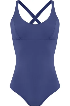 AMIR SLAMA Criss-cross swimsuit