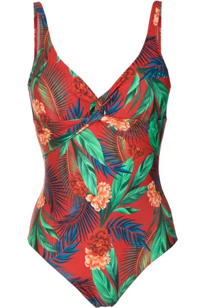 Lygia & Nanny Adriana floral-print swimsuit