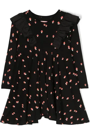 Wauw Capow by Bangbang Maya Mushroom stretch organic-cotton dress
