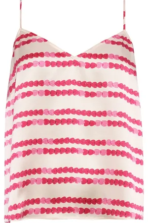 ERES C??lin heart-print camisole top