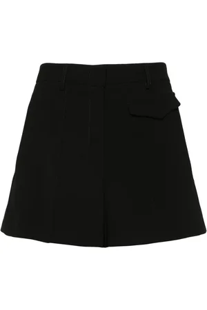 BLANCA Seam-detail shorts