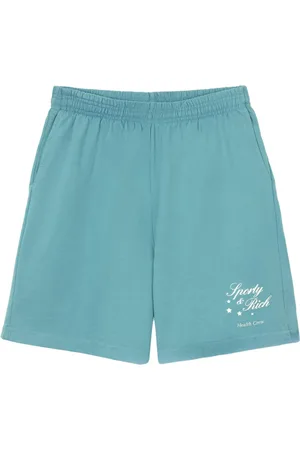 Sporty & Rich Stars Health logo-print shorts