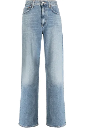 AGOLDE Harper mid-rise straight-leg jeans