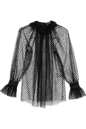 Styland Polka-dot blouse