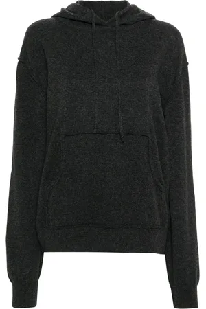 Maison Margiela Four-stitch logo wool blend hoodie