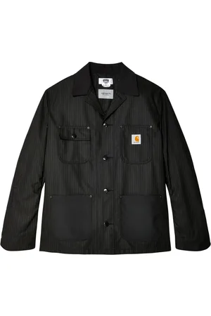 JUNYA WATANABE Striped button-up jacket