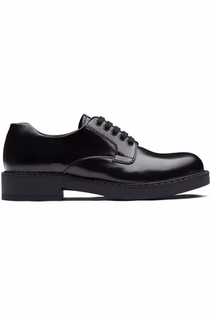 Prada Brushed leather Derby shoes