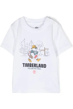Timberland Illustration-print cotton T-shirt