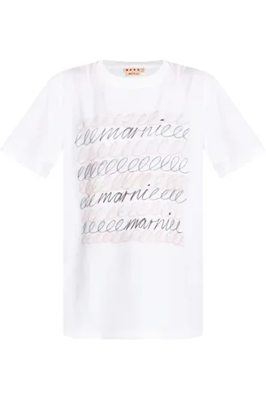 Marni Logo-print cotton t-shirt