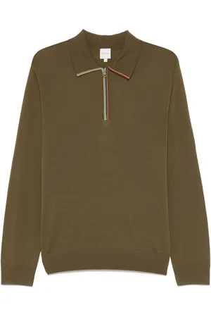 Paul Smith Artist-stripe detailed polo shirt