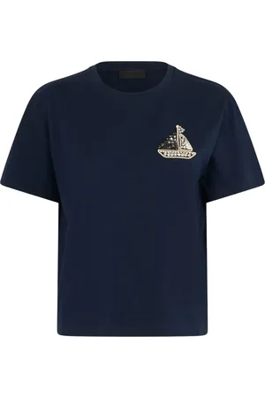 Liu Jo Rhinestone-boat T-shirt