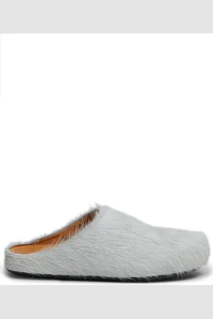 Marni Hair calfskin mules