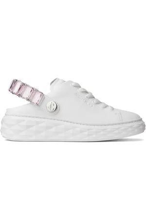 Jimmy Choo Diamond Sling leather sneakers
