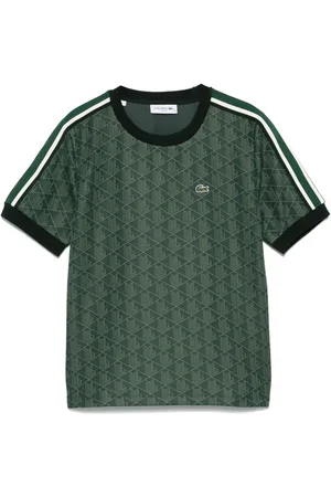 Lacoste Monogram-jacquard T-shirt