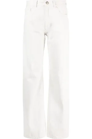MOORER Straight-leg high-waist jeans