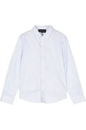 Emporio Armani Striped cotton shirt