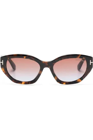 Tom Ford Tortoiseshell cat-eye frame sunglasses