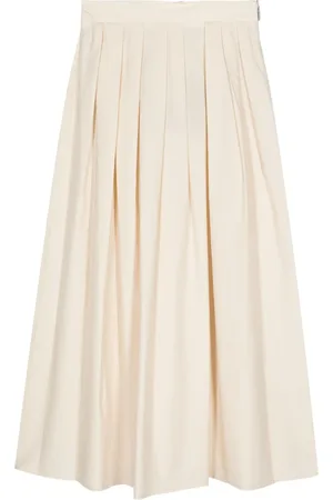 MOORER Ryanne-WFC pleated midi skrt