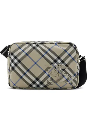 Burberry Check messenger bag