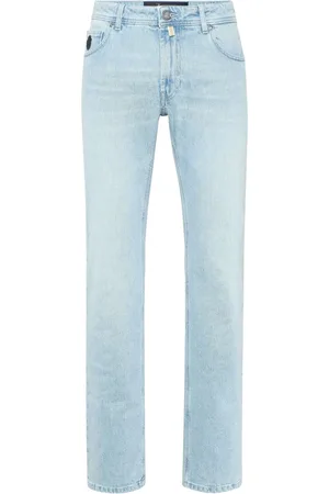 BILLIONAIRE Logo-embroidered jeans