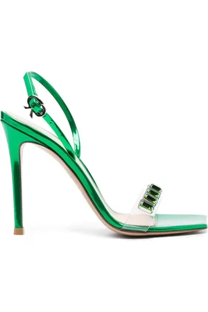 Gianvito Rossi Ribbon Candy 105mm sandals