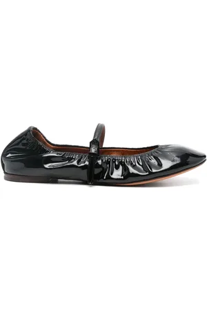 Lanvin Mary Jane glossy ballet flats