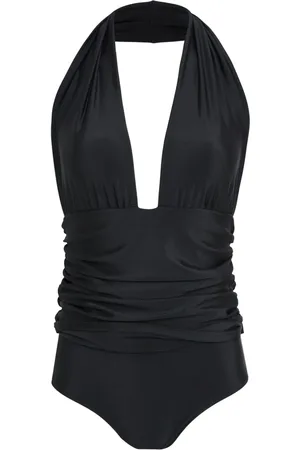 AMIR SLAMA Draped swimsuit