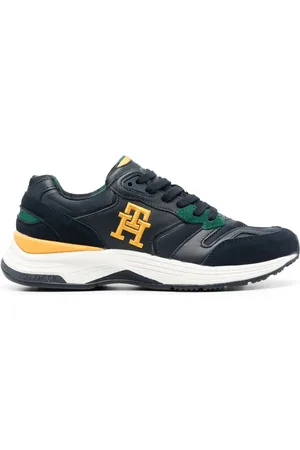 Tommy Hilfiger Logo-embroidered lace-up sneakers