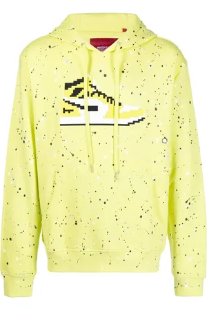 MOSTLY HEARD RARELY SEEN Neon Volt long-sleeve hoodie