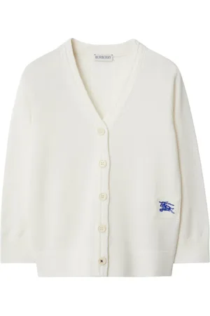 Burberry EKD-patch wool cardigan