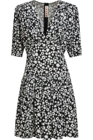Marni Floral-print mini dress