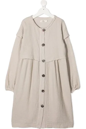 Le pandorine Buttoned midi dress