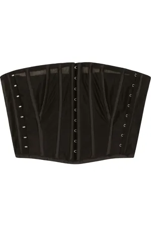 Dolce & Gabbana Bonded-seam semi-sheer corset