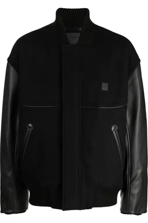 SONGZIO Varsity felted bomber jacket