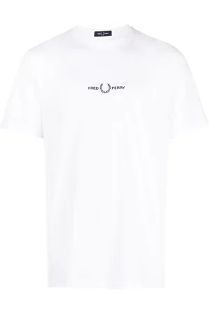 Fred Perry Logo-print crew-neck T-shirt