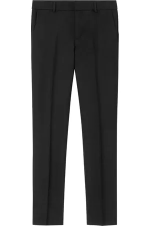 VERSACE Wool-mohair tailored trousers