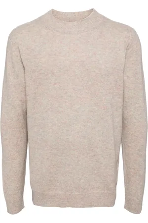 MAN ON THE BOON. Mock-neck wool-blend jumper