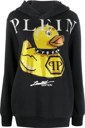 Philipp Plein Logo graphic print hoodie