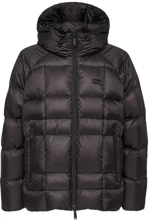 Dsquared2 Logo-patch hooded padded jacket