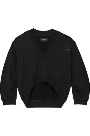 Purple Brand Asymmetric cropped sweatshirt